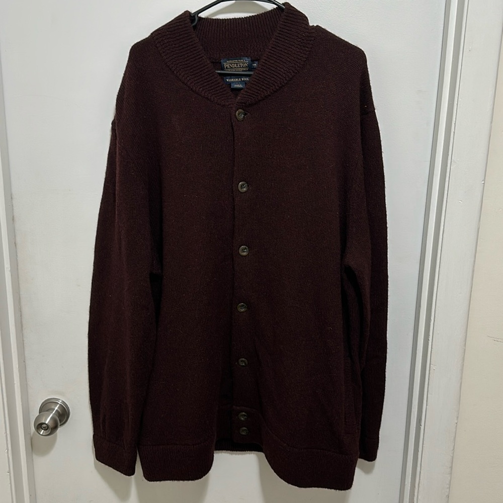 Pendleton Washable Shetland Wool Mens Sweater size XXL